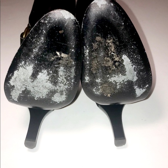 Coach Noreen Black Suede Slouched Boot Size 10M - Picture 7 of 7